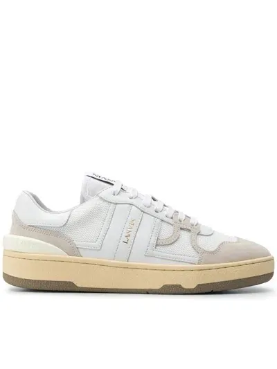 Lanvin Tennis Low Top Sneakers Shoes In White