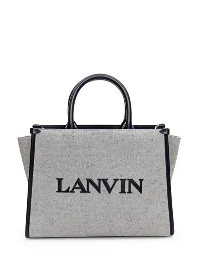 Lanvin Tote Bag In Grey