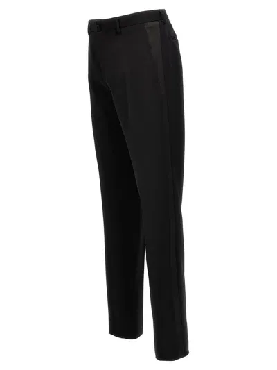 Lanvin Tuxedo Pants In Black