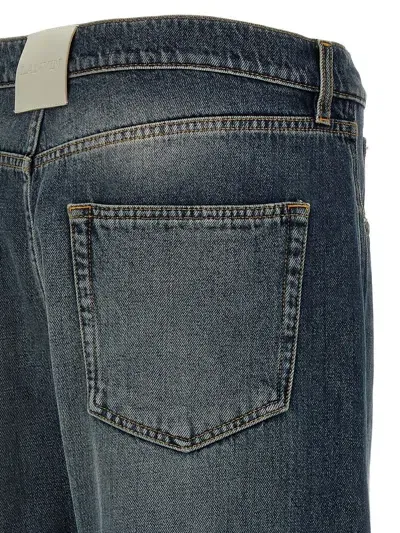 Lanvin 'twisted Leg' Jeans In Blue