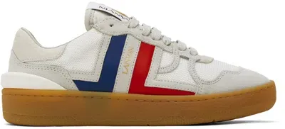 Lanvin White Clay Sneakers