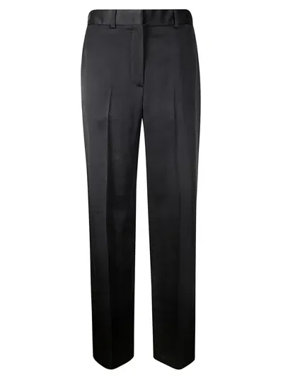 Lanvin Wide Leg Pants In Black