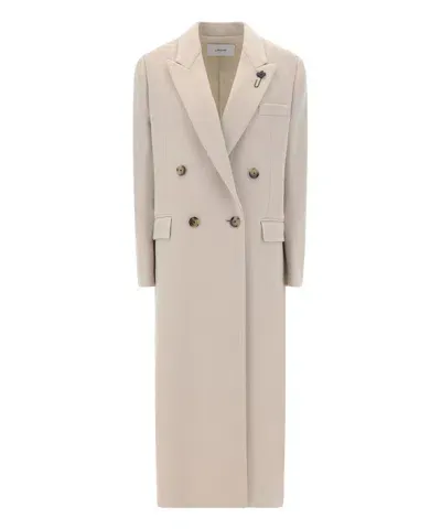 Lardini Coat In Beige