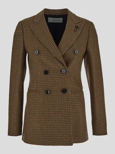 Lardini Coats In Beige