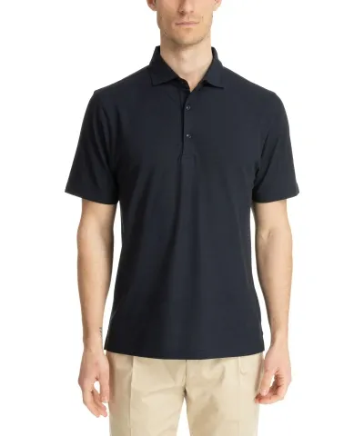 Lardini Polo Shirt In Blue