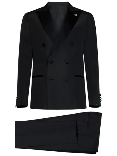 Lardini Suit In Black