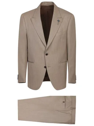 Lardini Suits In Beige