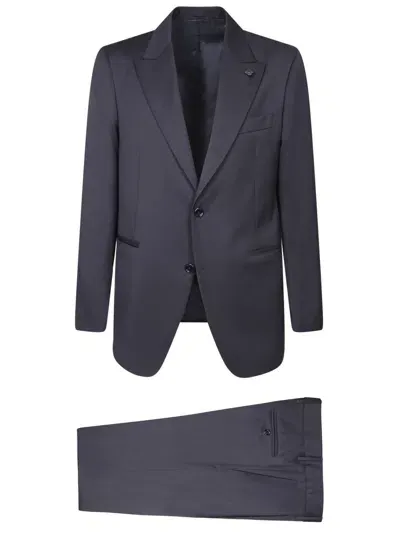 Lardini Suits In Blue