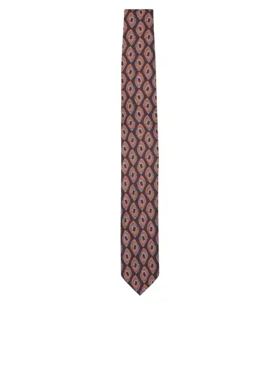 Lardini Ties In Brown