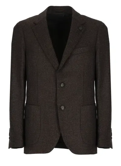 Lardini Blazers In Brown