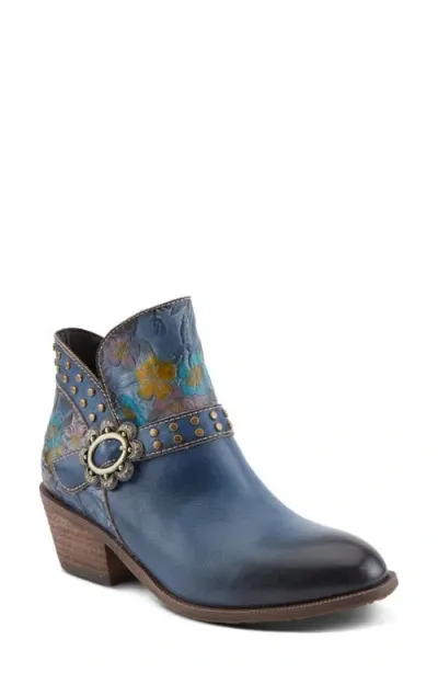 L'artiste By Spring Step Daintylady Bootie In Blue Multi