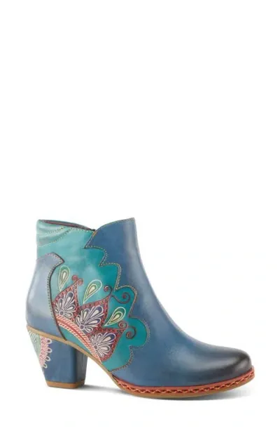 L'artiste By Spring Step Zamihi Bootie In Blue