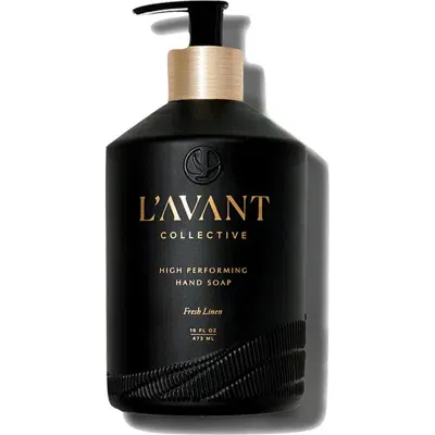 L'avant Collective Fresh Linen Hand Soap In Black