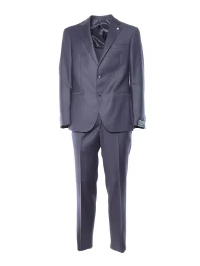 L.b.m 1911 Single-breasted Suit In Blue