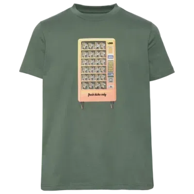 Lckr Boys   Snack Attack Graphic T-shirt In Forest Green