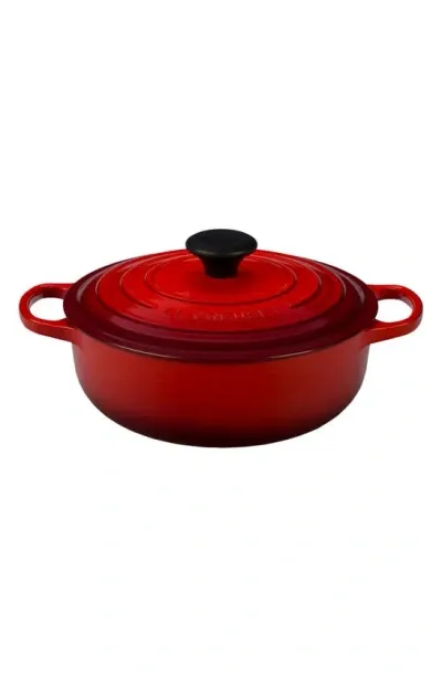 Le Creuset Signature 3.5-quart Round Enamel Cast Iron French/dutch Oven In Cerise