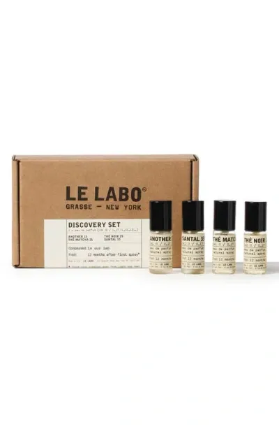 Le Labo Eau De Parfum 4-piece Discovery Set In No Color