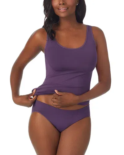 Le Mystere Seamless Comfort Tank Top In Dark Plum