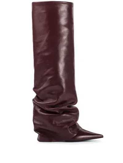 Le Silla 120mm Andy Boots In Red