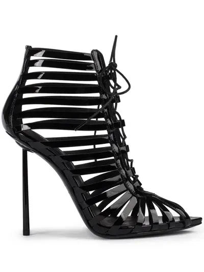 Le Silla 120mm Cage Boots In Black