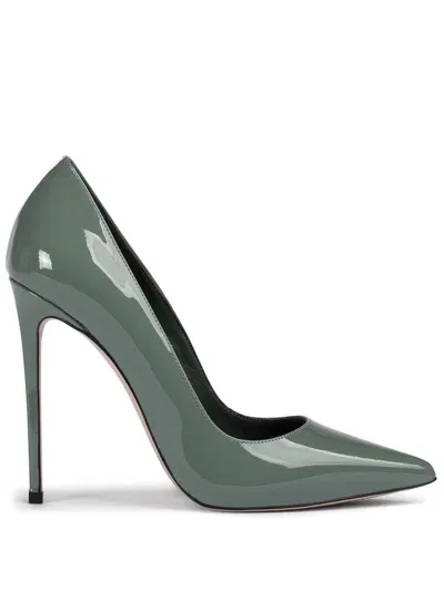 Le Silla 120mm Eva Pumps In Green