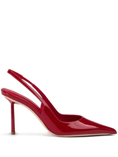 Le Silla 80mm Bella Slingback Pumps In Rot