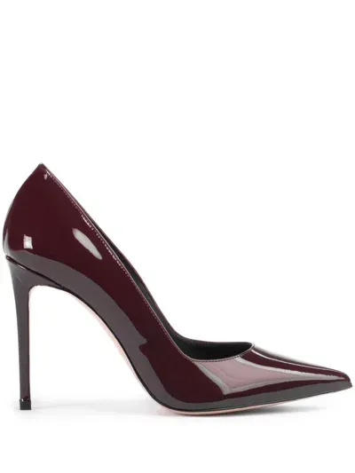 Le Silla Eva 120mm Patent-leather Pumps In Rot