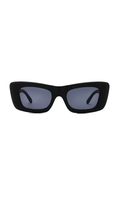 Le Specs Dopamine Sunglasses In Ë¸”ëž™