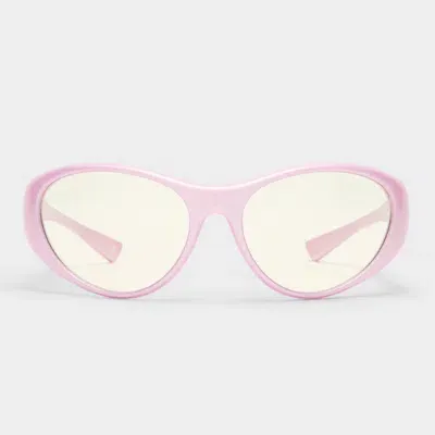 Le Specs Dotcom Transition Lenses In Metallic Lilac