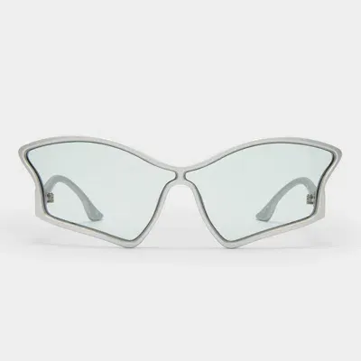 Le Specs Tailfin In Matte Silver