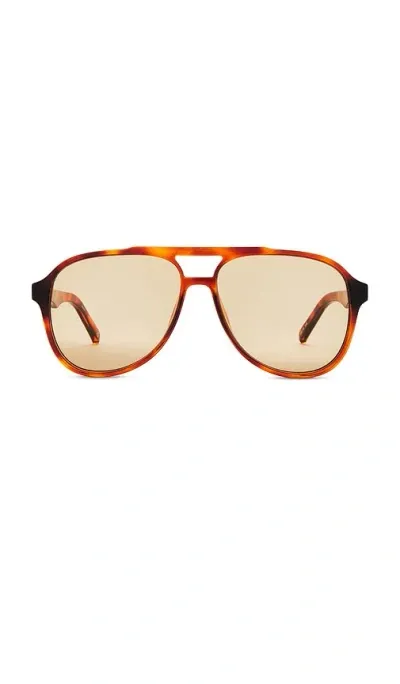 Le Specs Tragic Magic Sunglasses In Toffee Tort