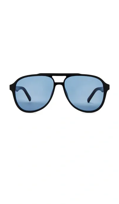 Le Specs Tragic Magic Sunglasses In Black Navy