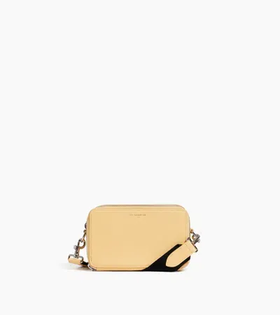 Le Tanneur Emile Small 2-compartment Shoulder Bag In Grained Leather In Pattern