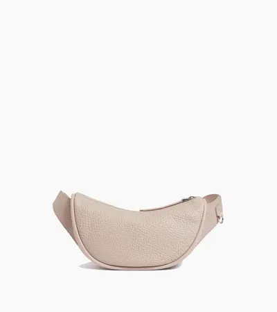 Le Tanneur Sac Banane Noah En Cuir Grain Buffle Et Cuir Lisse In Beige