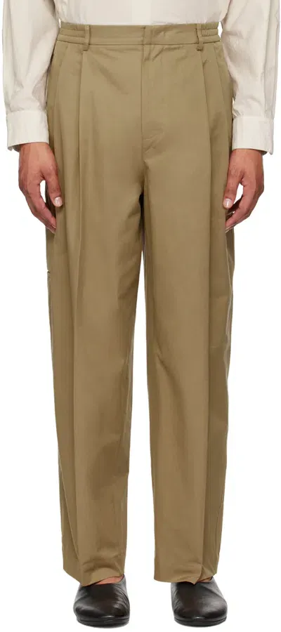 Le17septembre Beige Side Pocket Trousers