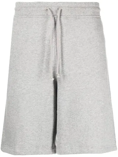 Leathersmith Of London Sweat Shorts In Grey