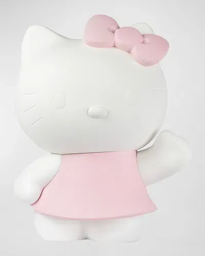 Leblon Delienne Hello Kitty Dress Figurine - Matte White & Pastel Pink