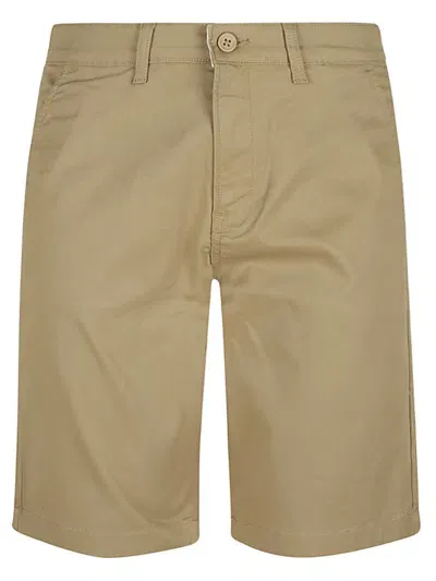 Lee Cotton Shorts In Brown