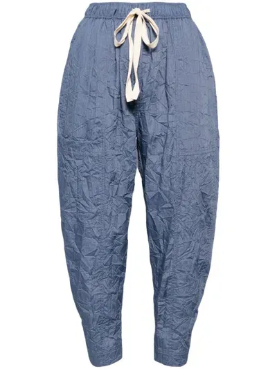 Lee Mathews Weber Trousers In Blue