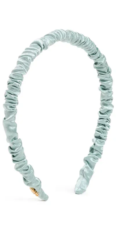 Lele Sadoughi Jessie Silk Headband French Blue