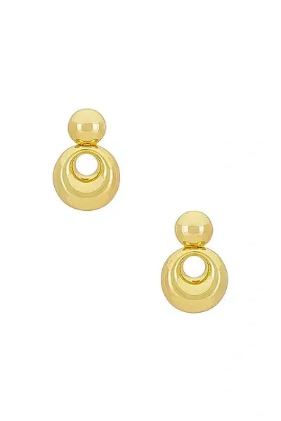 Lele Sadoughi Medallion Drop Earrings In Gold