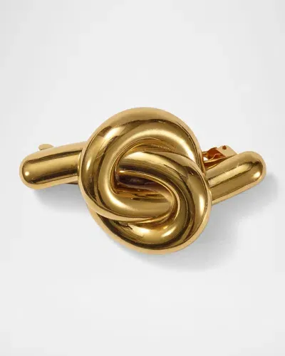 Lelet Ny Knot Barrette In Gold