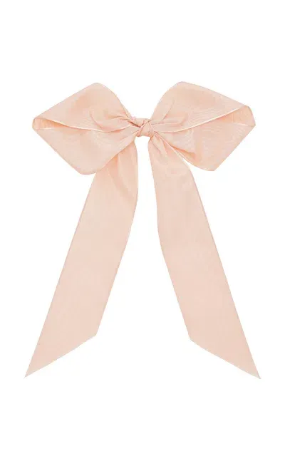 Lelet Ny Heather Grosgrain Hair Bow In Pink