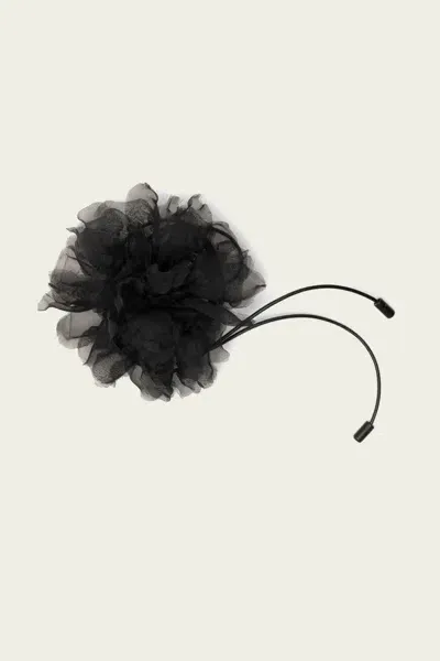 Lelet Nyla Flower Choker In Black