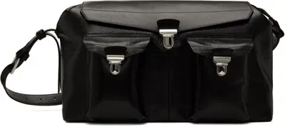 Lemaire Brown Week-end Gear Bag In Br495 Espresso