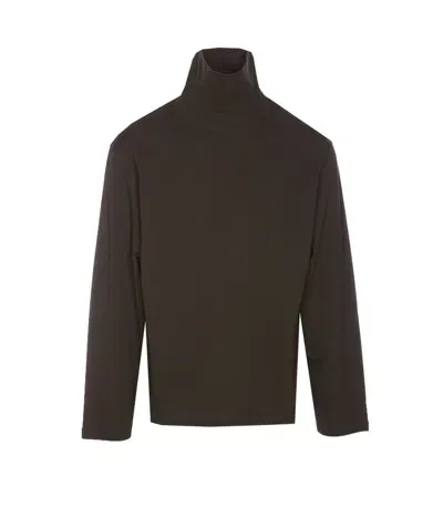 Lemaire Sweaters In Brown