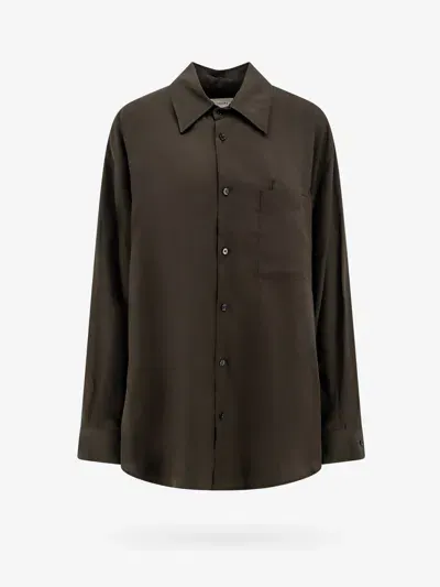 Lemaire Shirt In Brown