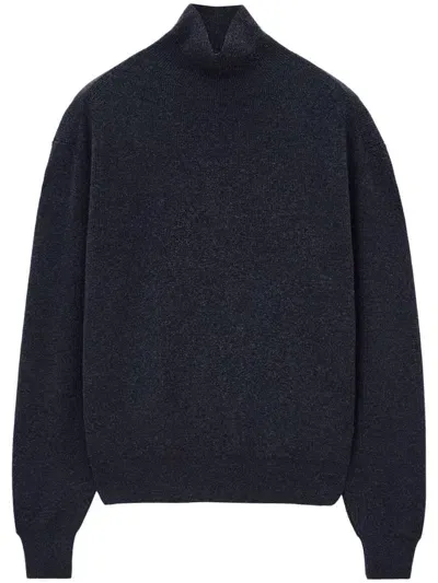 Lemaire Turtleneck Jumper Clothing In Bk981 Anthracite Melange