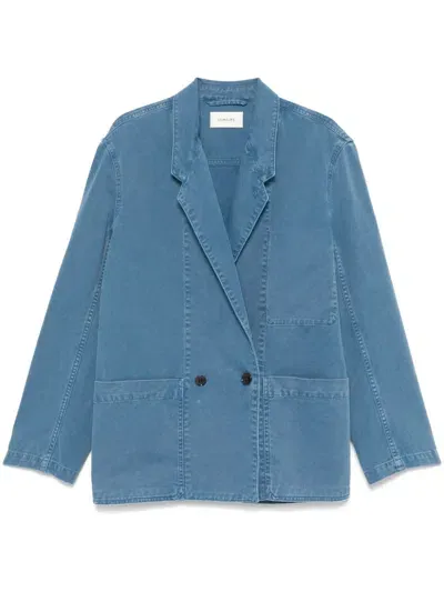 Lemaire Workwear Blazer In Blue