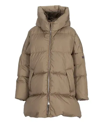 Lempelius Down Coat In Brown